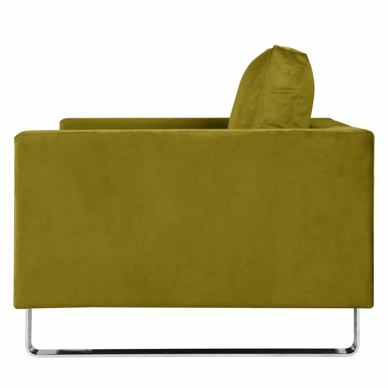 Loftscape Fredriks Fauteuil Portobello III – Microfibre – Tissu Tond : Vert – Luge