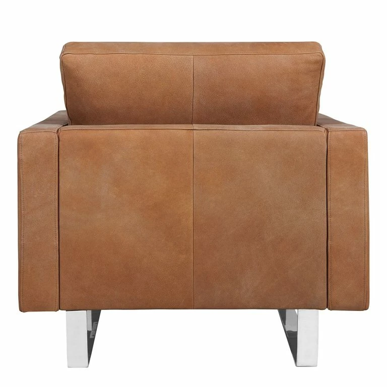 Loftscape Fredriks Fauteuil Portobello IV – Cuir – Cuir Véritable Custo : Marron – Luge