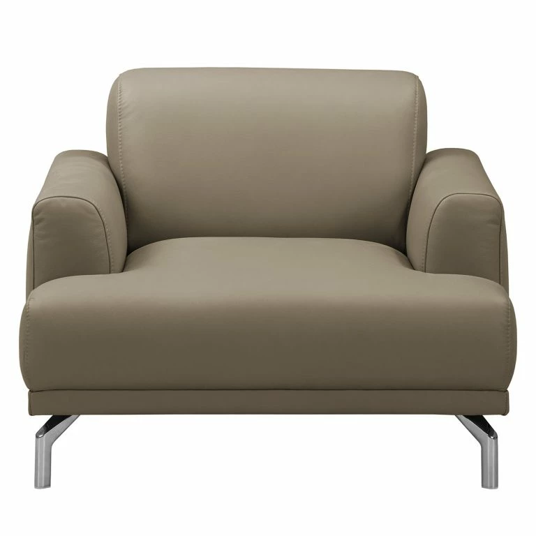 Loftscape Fredriks Fauteuil Sisto – Cuir Véritable – Taupe
