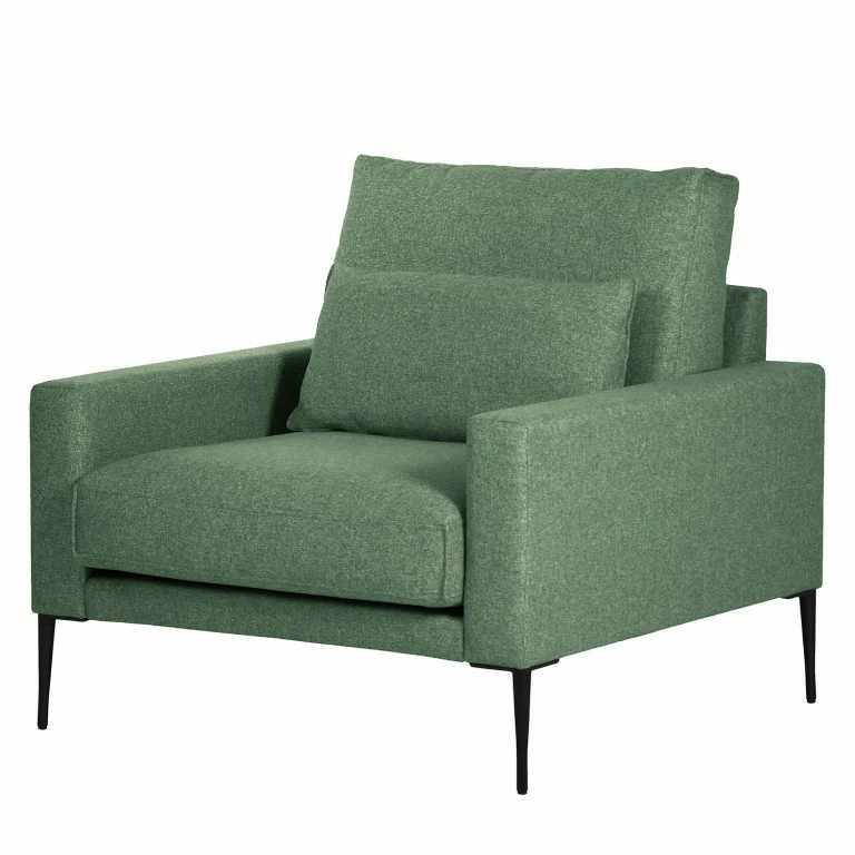 loftscape Fredriks Fauteuil XXL Garlin – Tissu – Tissu Sogol: Vert