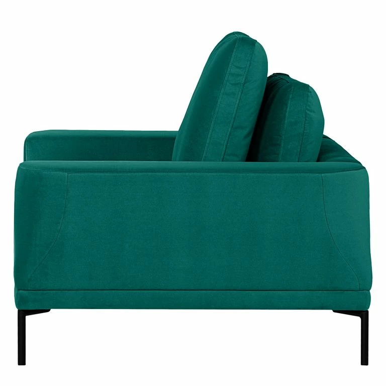 Loftscape Fredriks Fauteuil XXL Grossa – Velours – Velours Vaia: Vert Vieilli