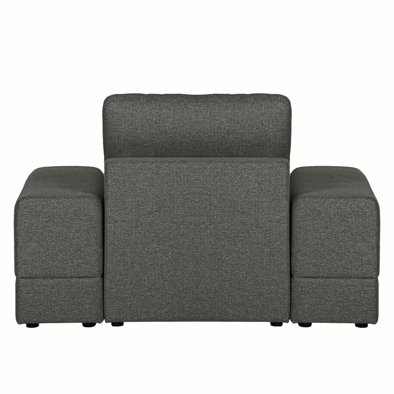 Loftscape Fredriks Fauteuil XXL Gurat – Tissu – Tissu Sada: Gris