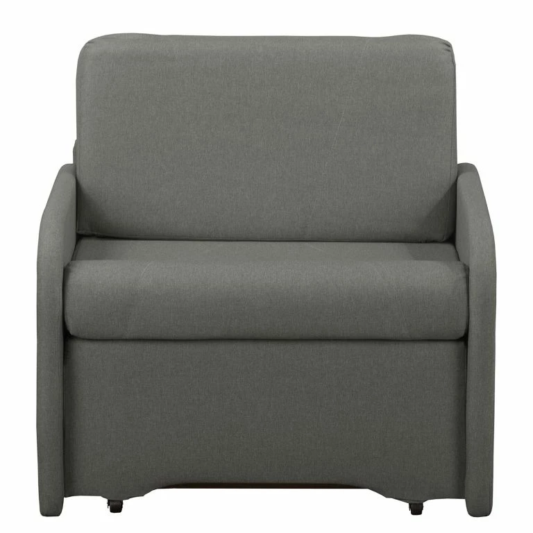 Loftscape Fredriks Fauteuill Convertible Disley II – Tissu – Gris – Avec Accoudoirs