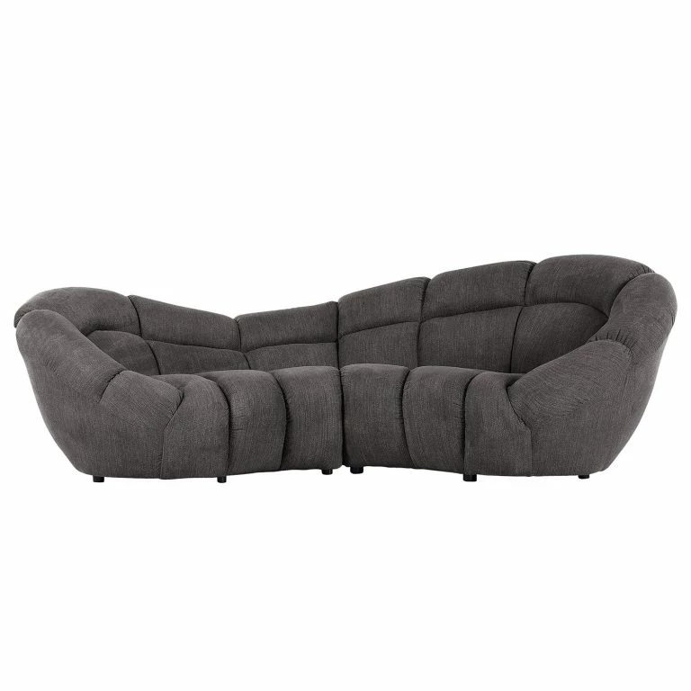 Loftscape Fredriks Grand Canapé Blair II – Tissu – Gris