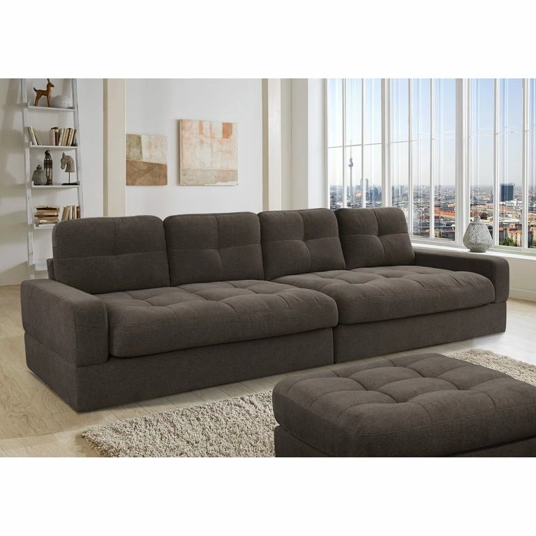 Loftscape Fredriks Grand Canapé Montfort – Chenille – Tissu Chenille Alix: Espresso