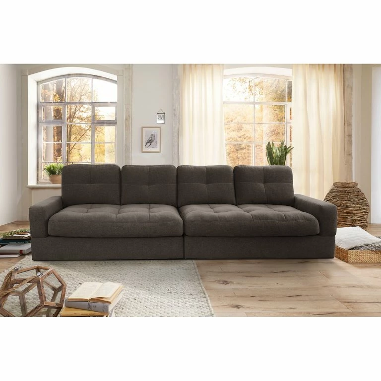 Loftscape Fredriks Grand Canapé Montfort – Chenille – Tissu Chenille Alix: Espresso