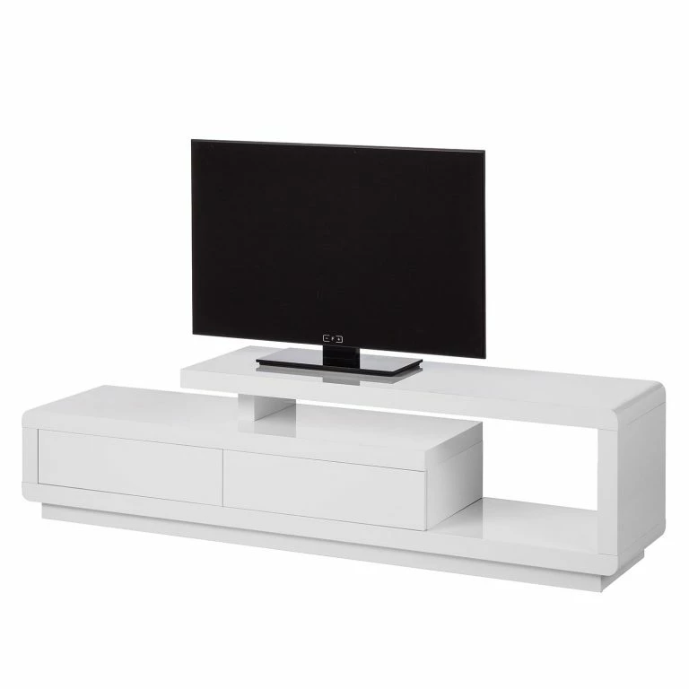 loftscape Fredriks Meuble TV t-vision – Blanc brillant