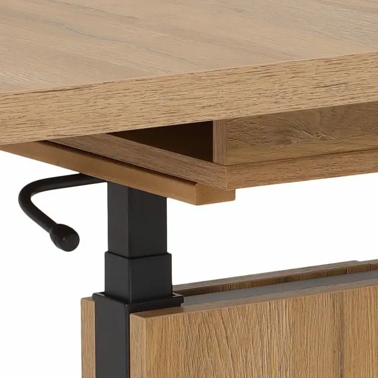 Loftscape Fredriks Table Basse Hallie – Imitation Chêne / Anthracite