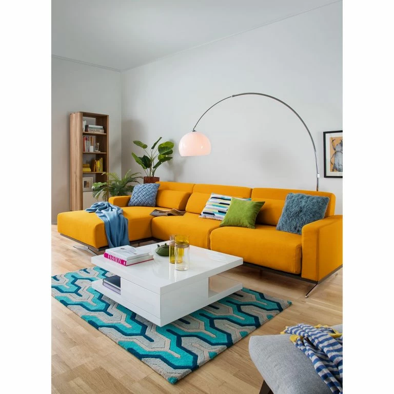 Loftscape Fredriks Table Basse Hilja – Blanc Brillant