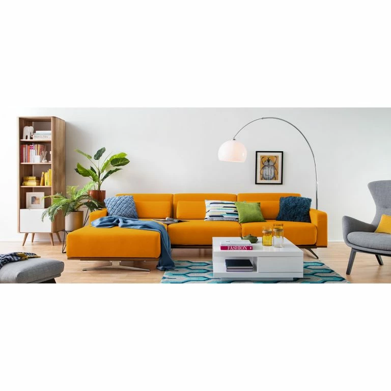 Loftscape Fredriks Table Basse Hilja – Blanc Brillant