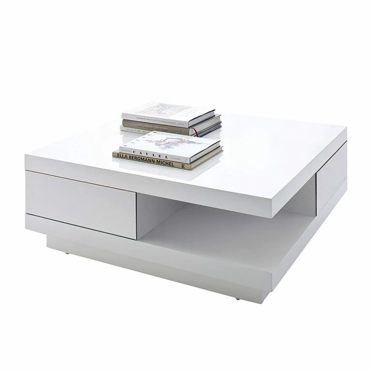 loftscape Fredriks Table basse Hilja – Blanc brillant