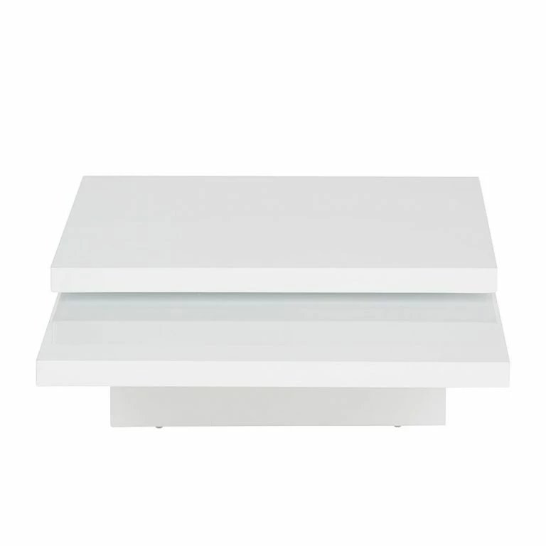 Loftscape Fredriks Table Basse Perfect – Réglable – Blanc Brillant