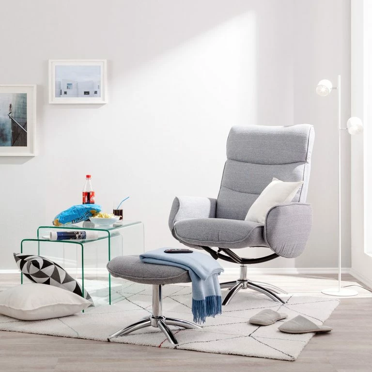 Loftscape Fredriks Table D’appoint Gigogne Drap – Verre