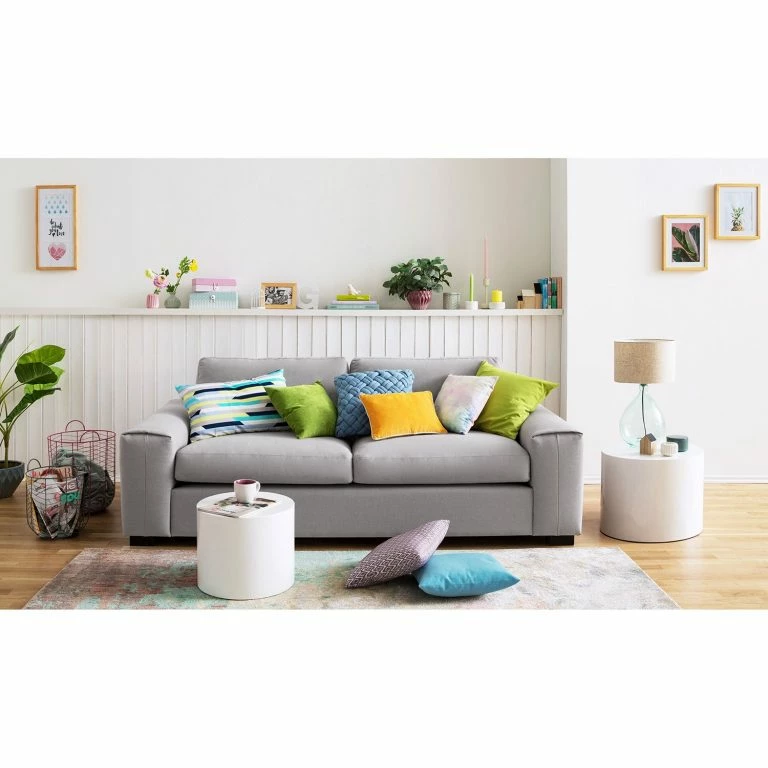 Loftscape Fredriks Tables D’appoint Circle (2 éléments) – Lave Brillant – Blanc Brillant