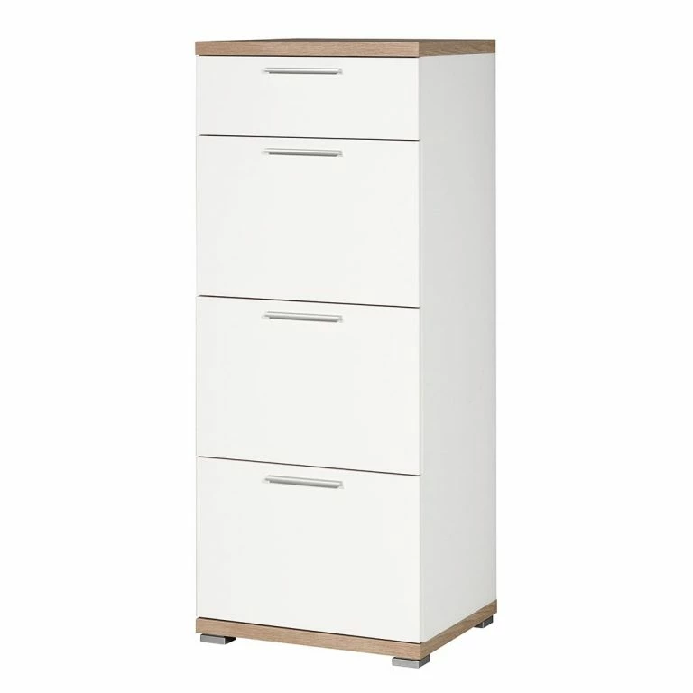 Loftscape Germania Commode Texture II – Imitation Chêne Sonoma / Blanc