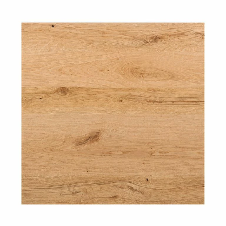 Loftscape GWINNER Table Basse Anzio – Chêne De Poutre / Blanc – 75 X 75 Cm