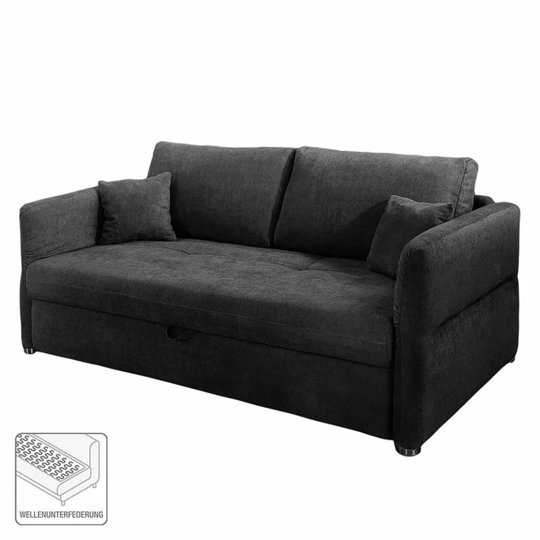 Loftscape Home Design Canapé Convertible Sinderby – Gris Foncé – Largeur : 228 Cm