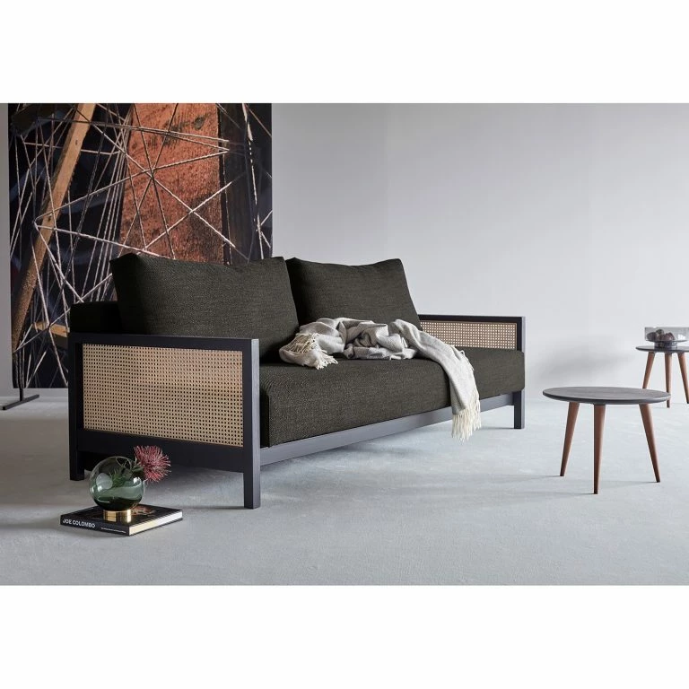 Loftscape Innovation Möbel Canapé Convertible Narvi I – Nylon – Tissu Kenya: 577 Dark Grey