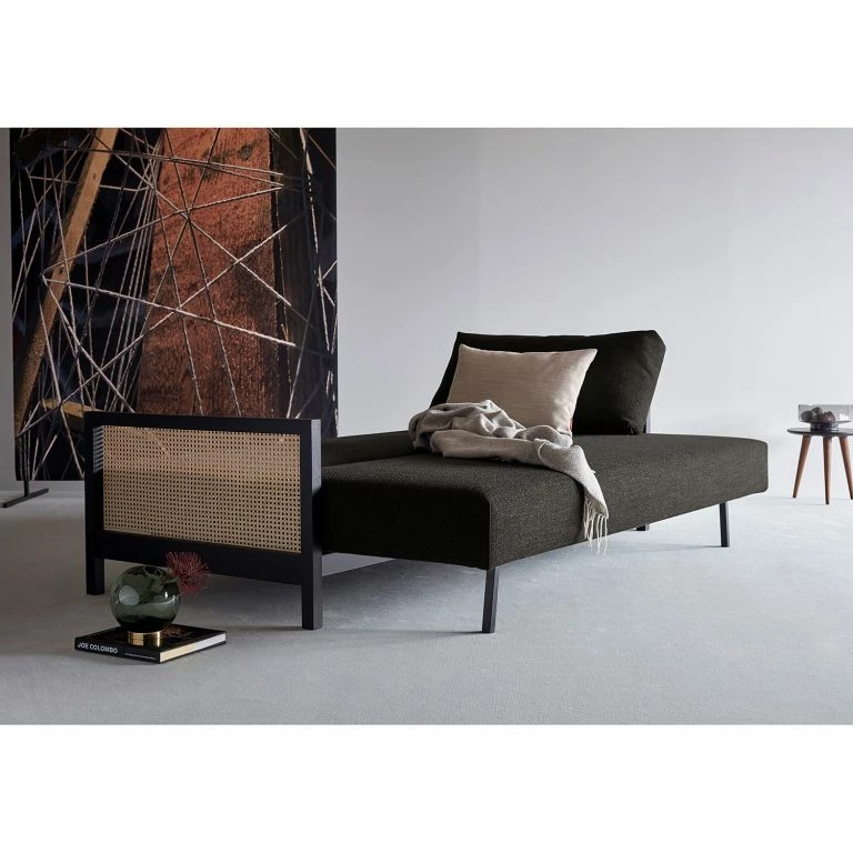 Loftscape Innovation Möbel Canapé Convertible Narvi I – Nylon – Tissu Kenya: 577 Dark Grey