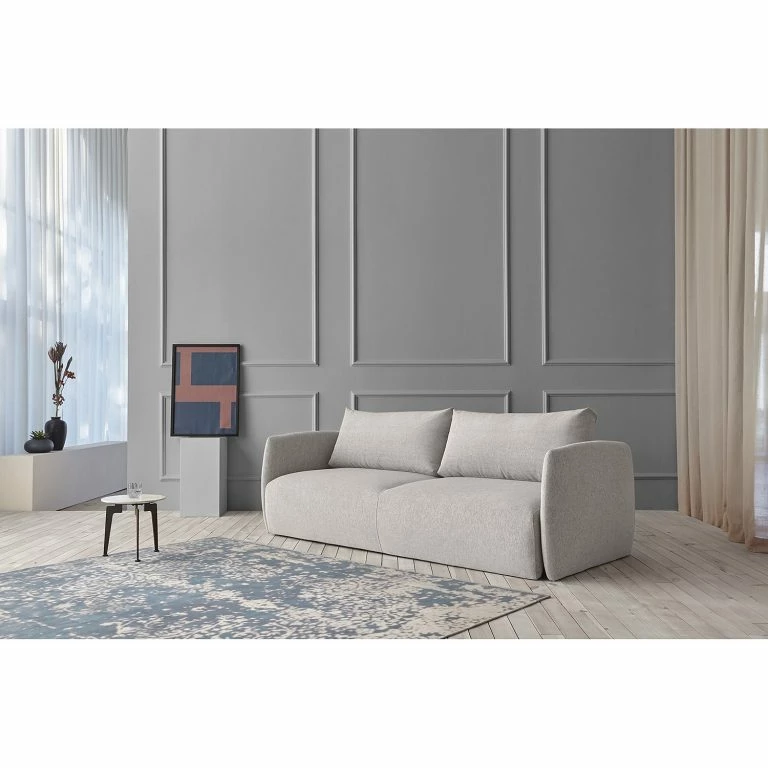Loftscape Innovation Möbel Canapé Convertible Salla – Tissu Micro Check: Grey