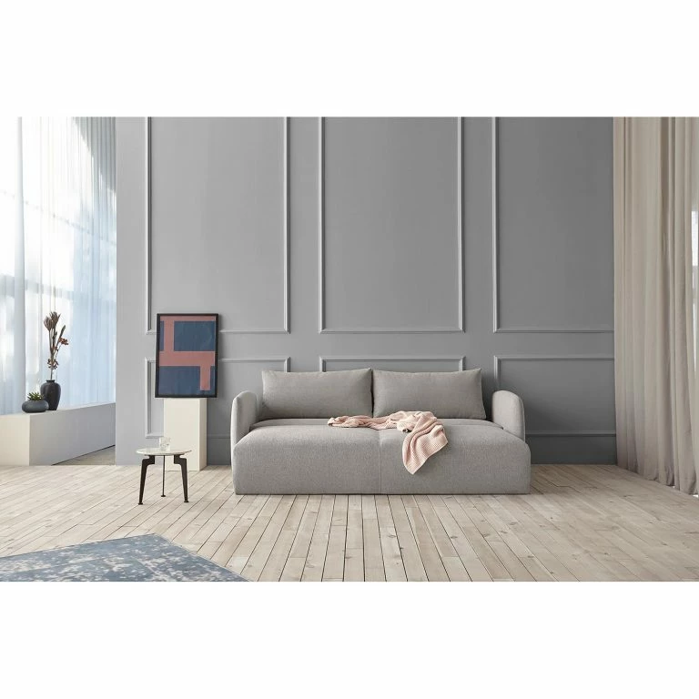 Loftscape Innovation Möbel Canapé Convertible Salla – Tissu Micro Check: Grey