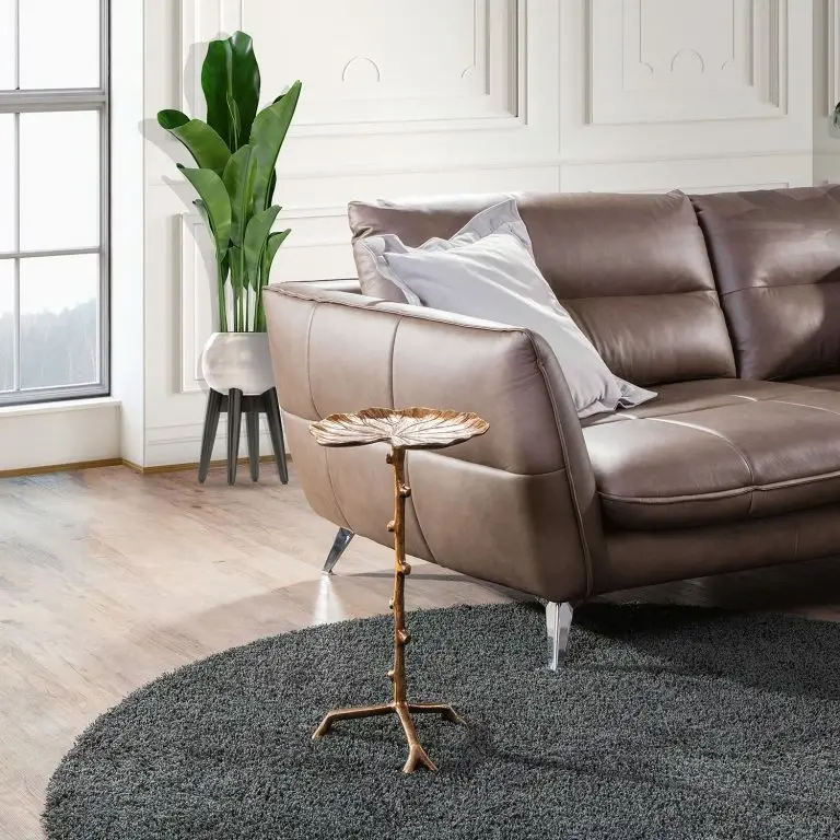 Loftscape Jack & Alice Bout De Canapé Beeville – Aluminium – Bronze