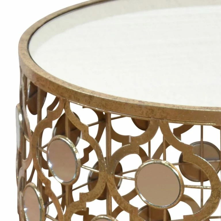 Loftscape Jack & Alice Bout De Canapé Belcum – Doré Vieilli