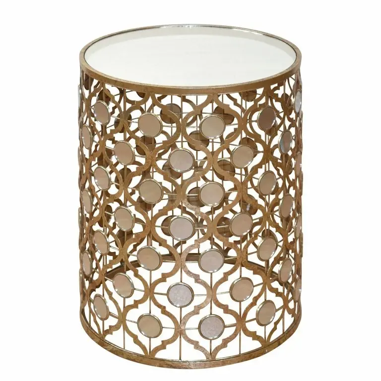 loftscape Jack & Alice Bout de canapé Belcum – Doré vieilli