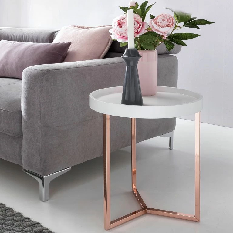 Loftscape Jack & Alice Bout De Canapé Brookford – Blanc