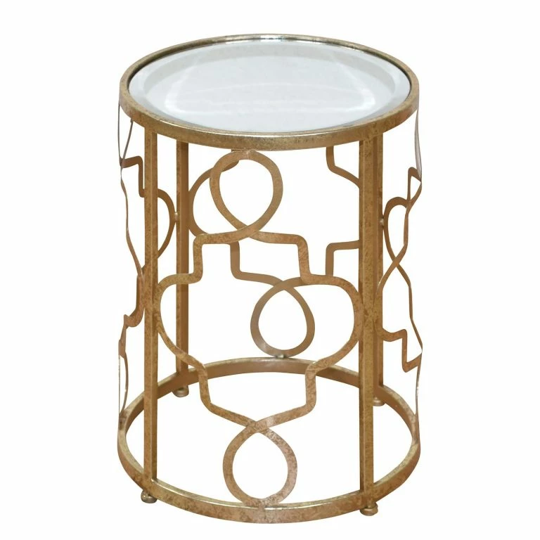 loftscape Jack & Alice Bout de canapé Burra – Doré vieilli