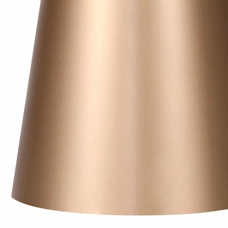 Loftscape Jack & Alice Bout De Canapé Juki – Granito / Métal – Multicolore / Doré