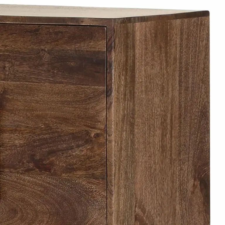 Loftscape Jack & Alice Buffet Lyss – Acacia Massif / Métal – Acacia Marron / Laiton