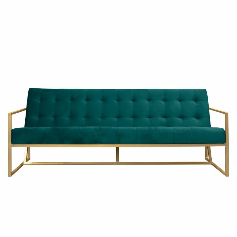 Loftscape Jack & Alice Canapé Charm II (3 Places) – Bleu Pétrole