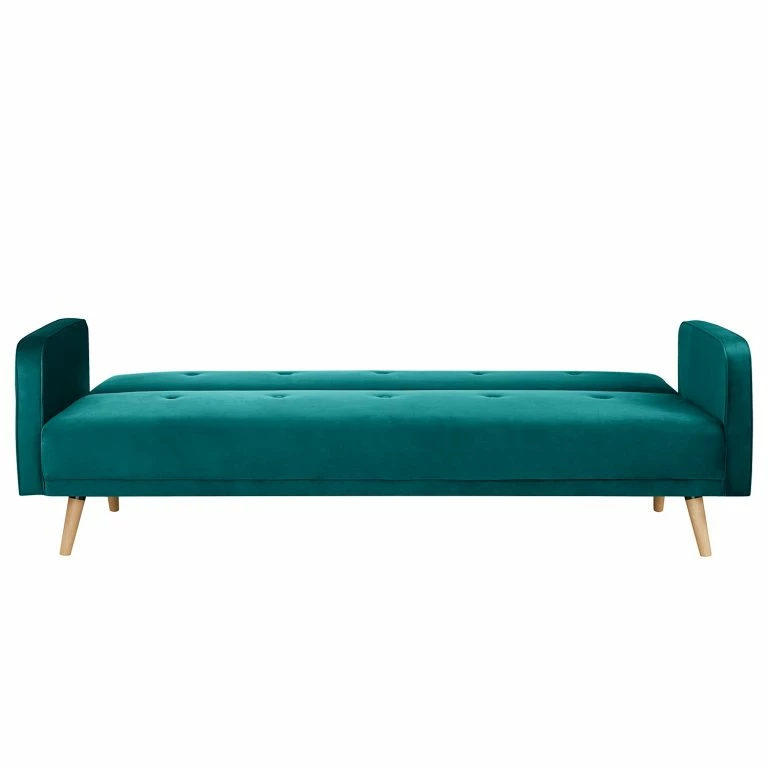 Loftscape Jack & Alice Canapé Convertible Daru IV – Velours – Turquoise