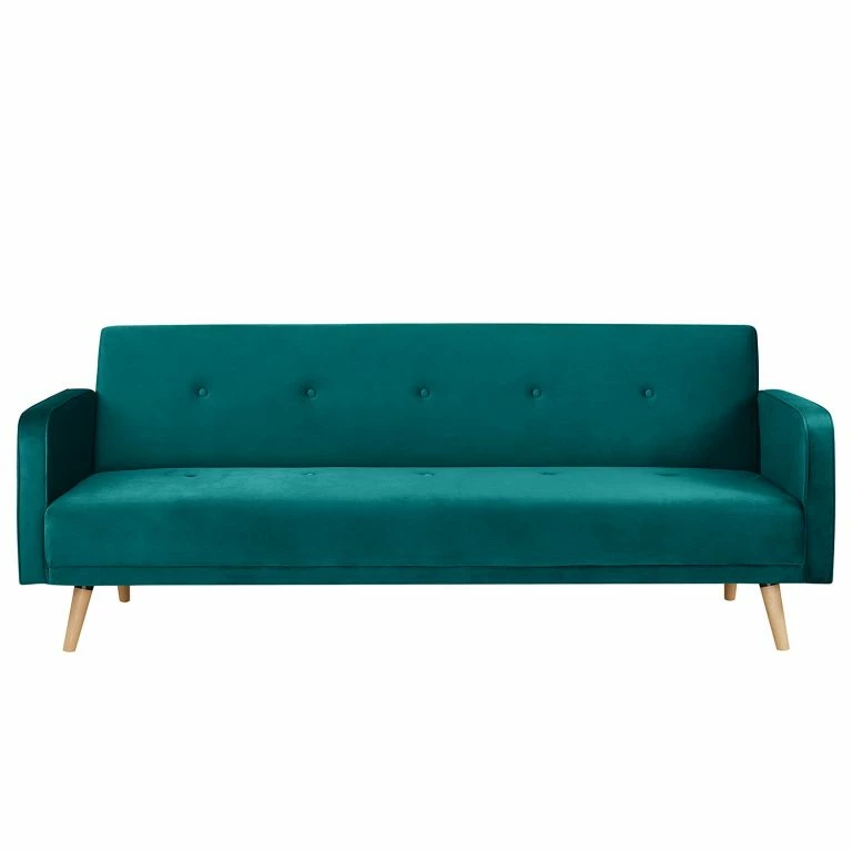 Loftscape Jack & Alice Canapé Convertible Daru IV – Velours – Turquoise