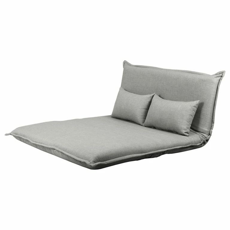 Loftscape Jack & Alice Canapé Convertible Jake – Tissu – Gris Clair