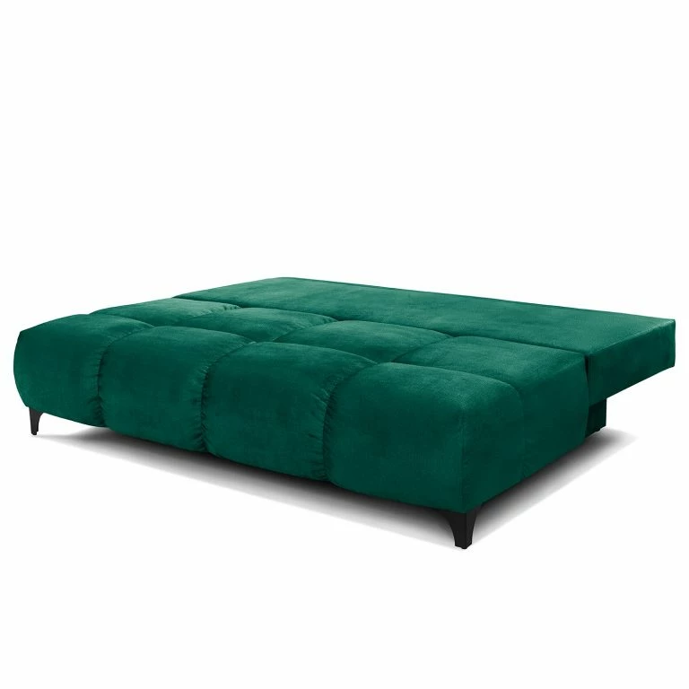 Loftscape Jack & Alice Canapé Convertible Red Oak – Velours – Velours Onoli: Vert Vieilli