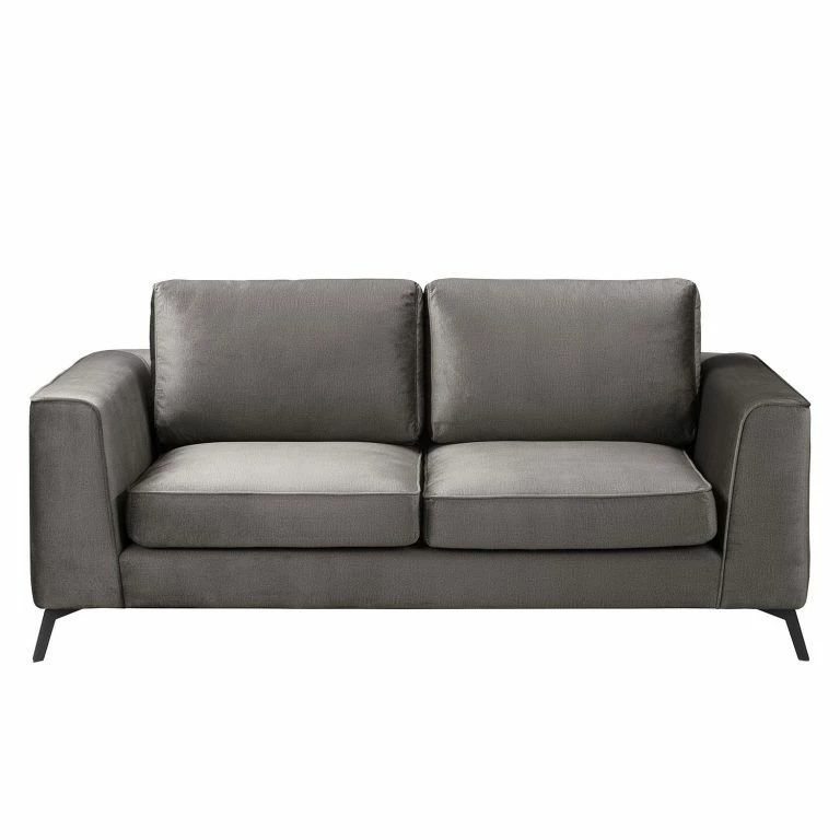 Loftscape Jack & Alice Canapé Sanchez I (2 Places) – Velours – Velours Onoli: Gris Fumé