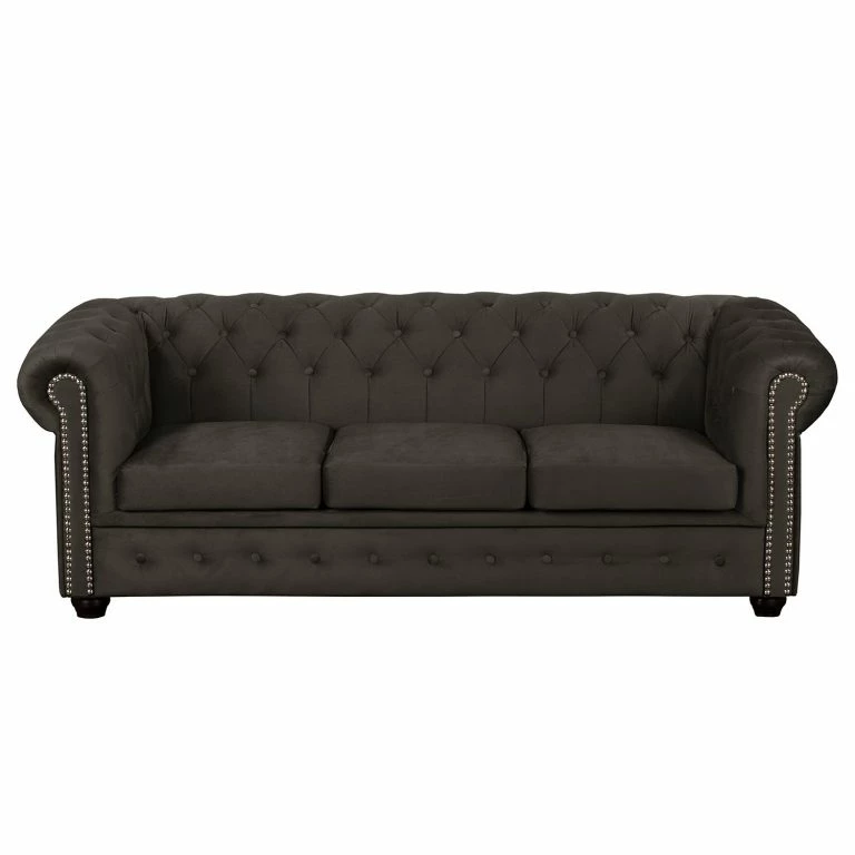 Loftscape Jack & Alice Canapé Torquay II (3 Places) – Marron Noix De Coco