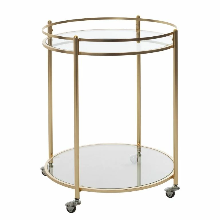 loftscape Jack & Alice Desserte Achill – Verre / Métal – Doré