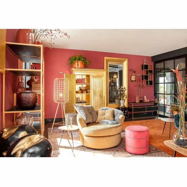 Loftscape Jack & Alice Enfilade Harbin II – Acacia Massif – Acacia Noir / Doré