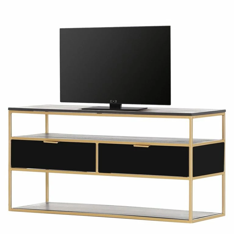 loftscape Jack & Alice Enfilade Harbin II – Acacia massif – Acacia noir / Doré