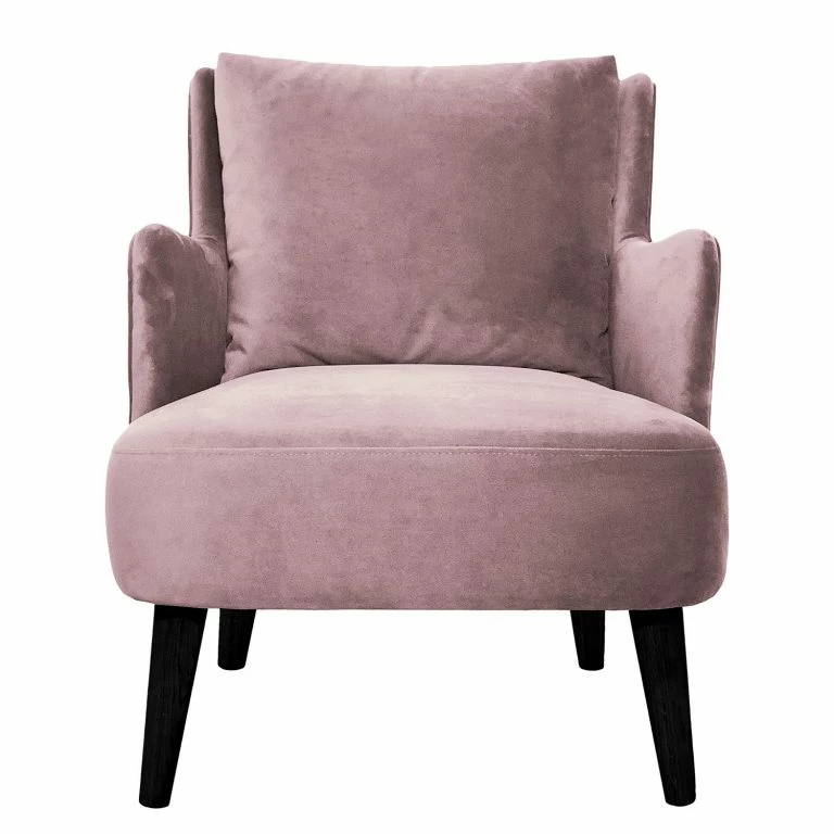 Loftscape Jack & Alice Fauteuil Bariri I – Velours – Mauve
