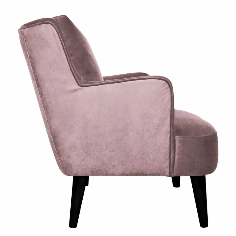 Loftscape Jack & Alice Fauteuil Bariri I – Velours – Mauve