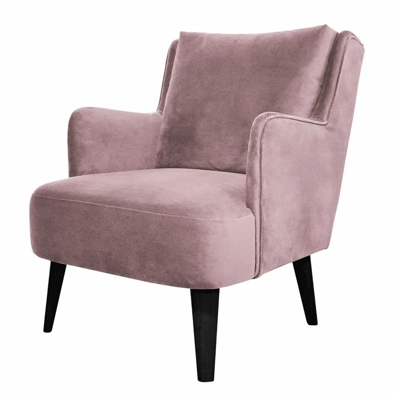 loftscape Jack & Alice Fauteuil Bariri I – Velours – Mauve