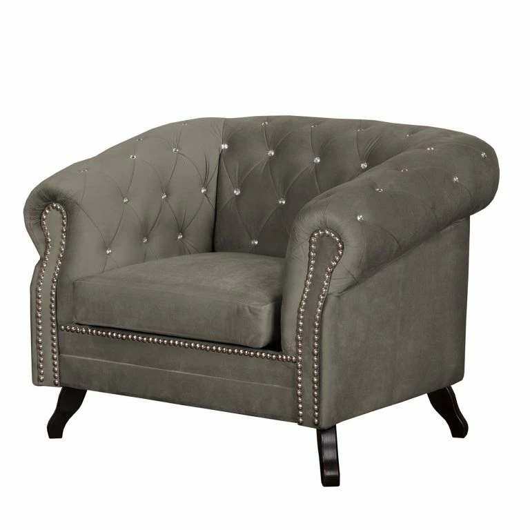 loftscape Jack & Alice Fauteuil Benavente I – Gris minéral