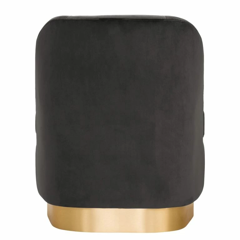 Loftscape Jack & Alice Fauteuil Chanly I – Velours – Velours Ravi: Gris