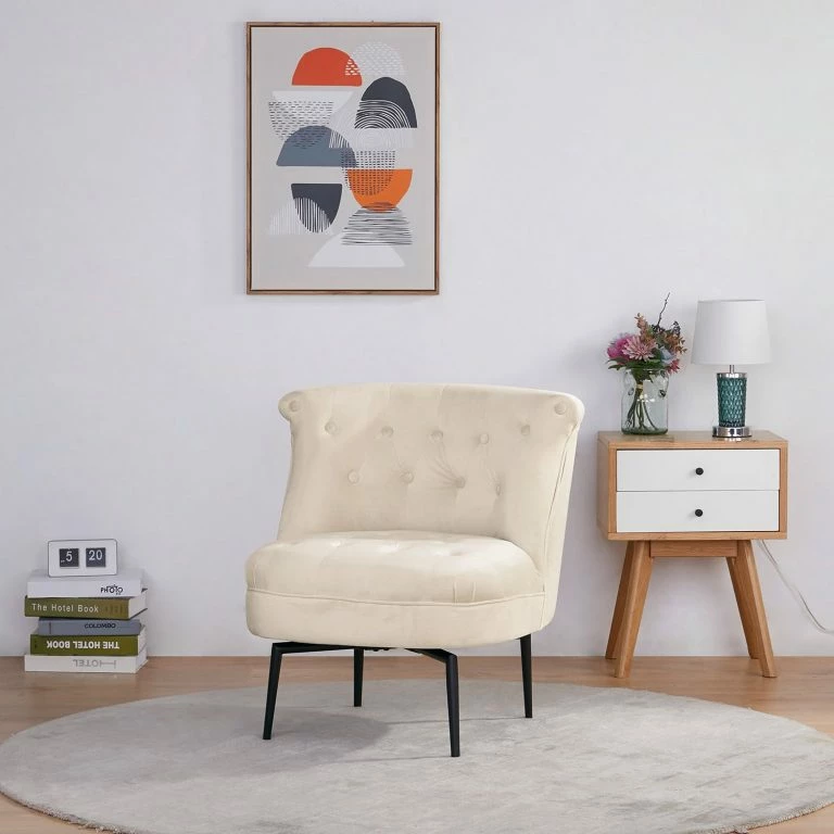 Loftscape Jack & Alice Fauteuil Jonas II – Velours – Granit