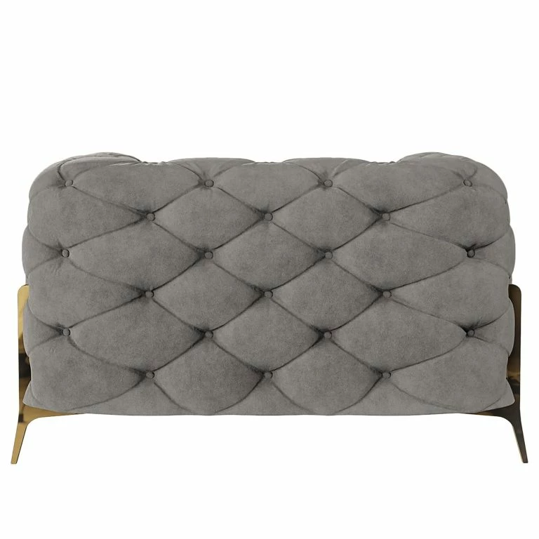 Loftscape Jack & Alice Fauteuil Laviva II – Velours Ravi: Taupe