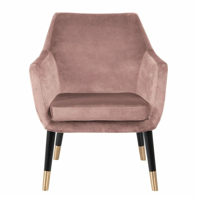 Loftscape Jack & Alice Fauteuil Nicholas – Velours – Lavande
